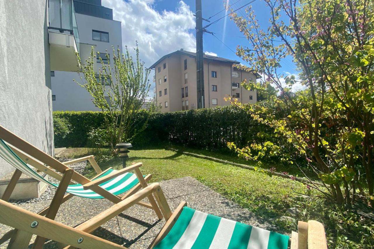 אנסי Le Gouverneur - 5 Min From The Lake - Terrace & Garden - 2 People מראה חיצוני תמונה